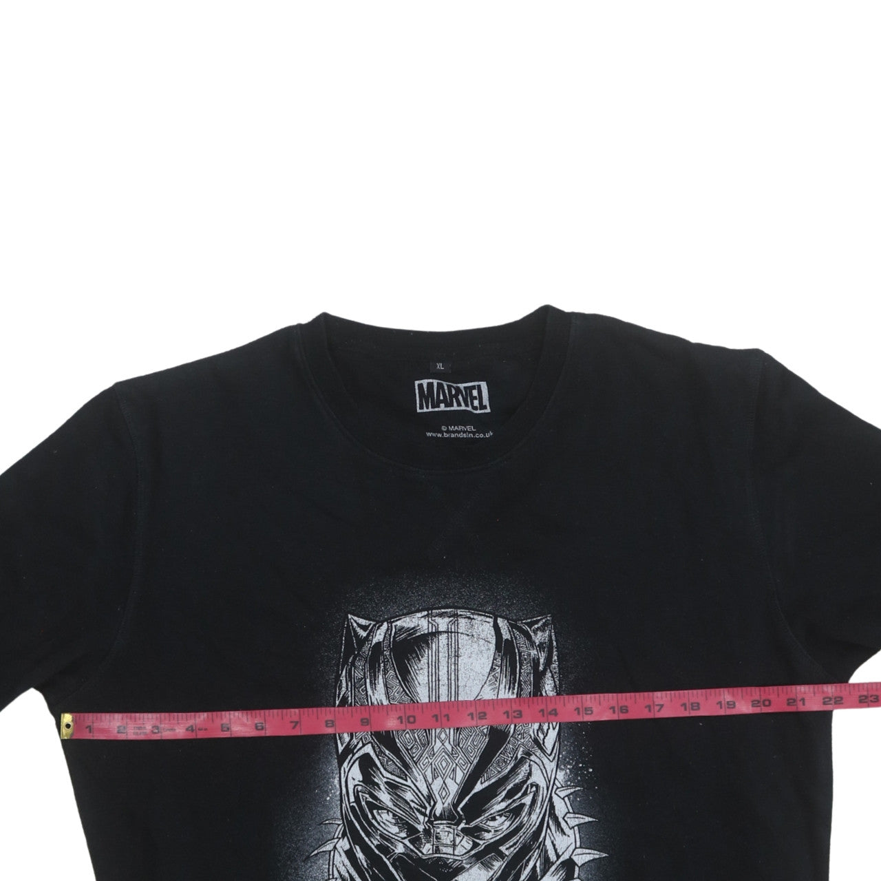 Marvel Men's Black Panther Black XL Graphic Long Sleeve T-Shirt