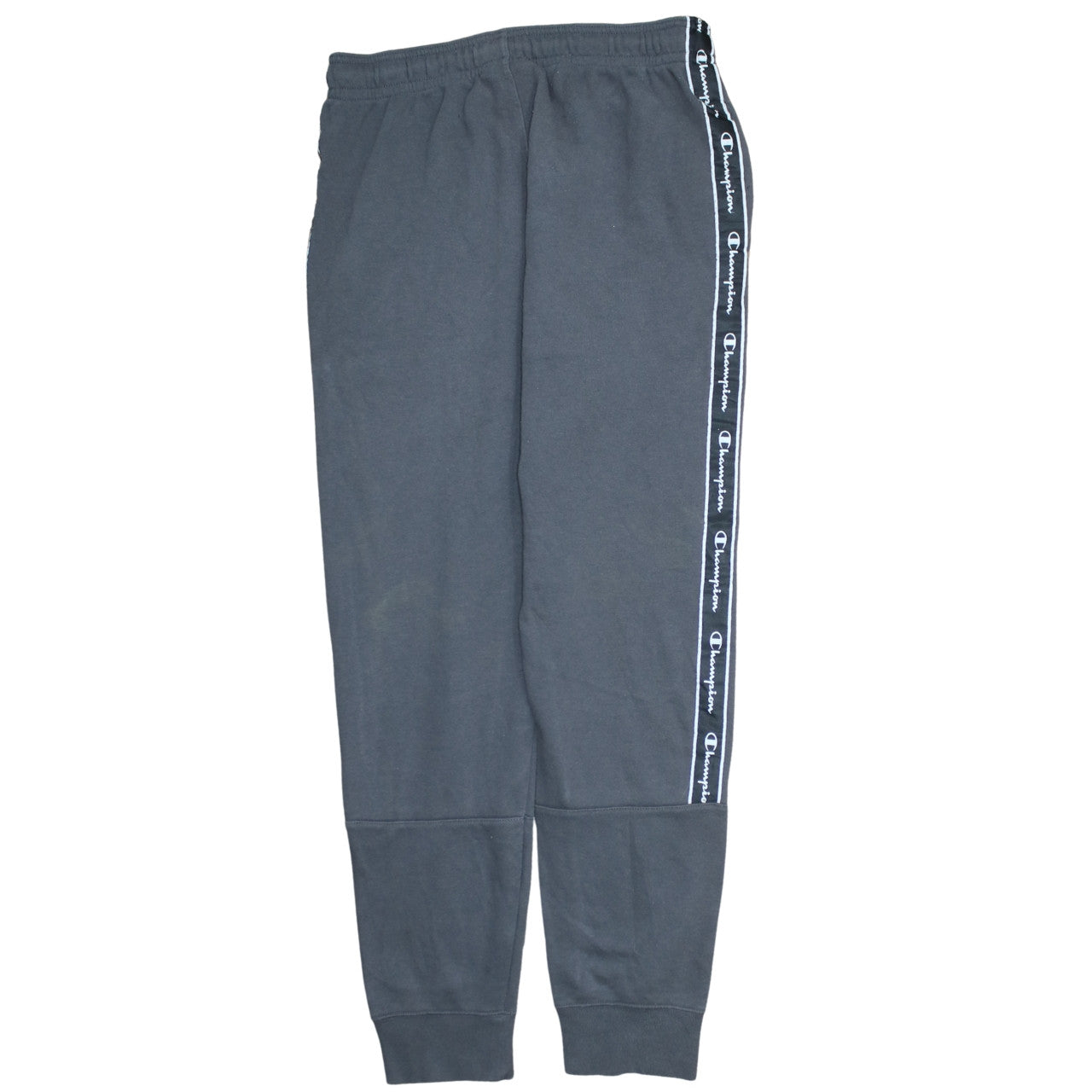 Champion Men’s Grey Logo Tape Sweatpants Size M