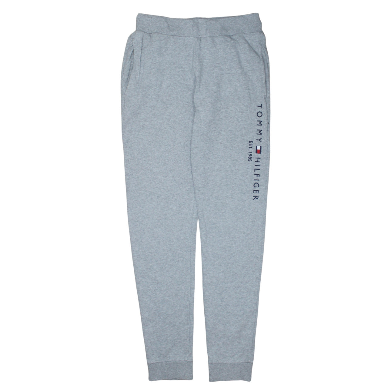 Tommy Hilfiger Boys Grey Jogger Sweatpants Size 164 Cotton Comfort Trousers