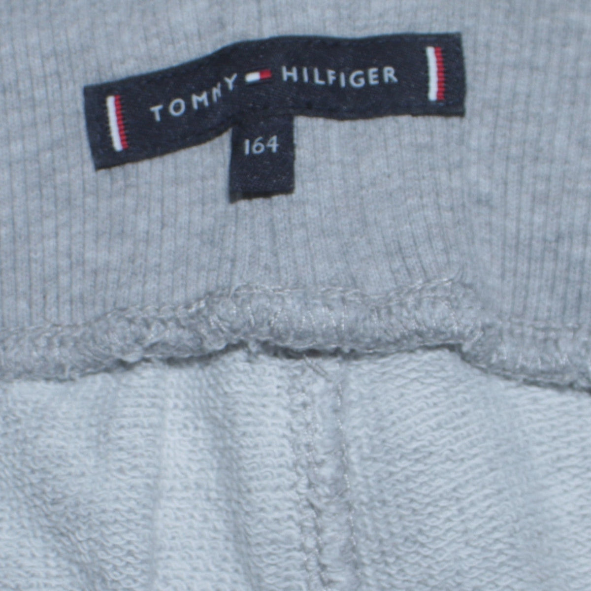 Tommy Hilfiger Boys Grey Jogger Sweatpants Size 164 Cotton Comfort Trousers