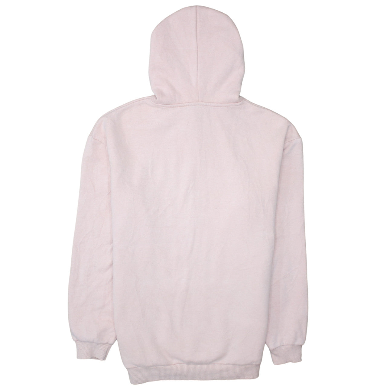 Fila Womens Pink Leopard Logo Pullover Hoodie Medium