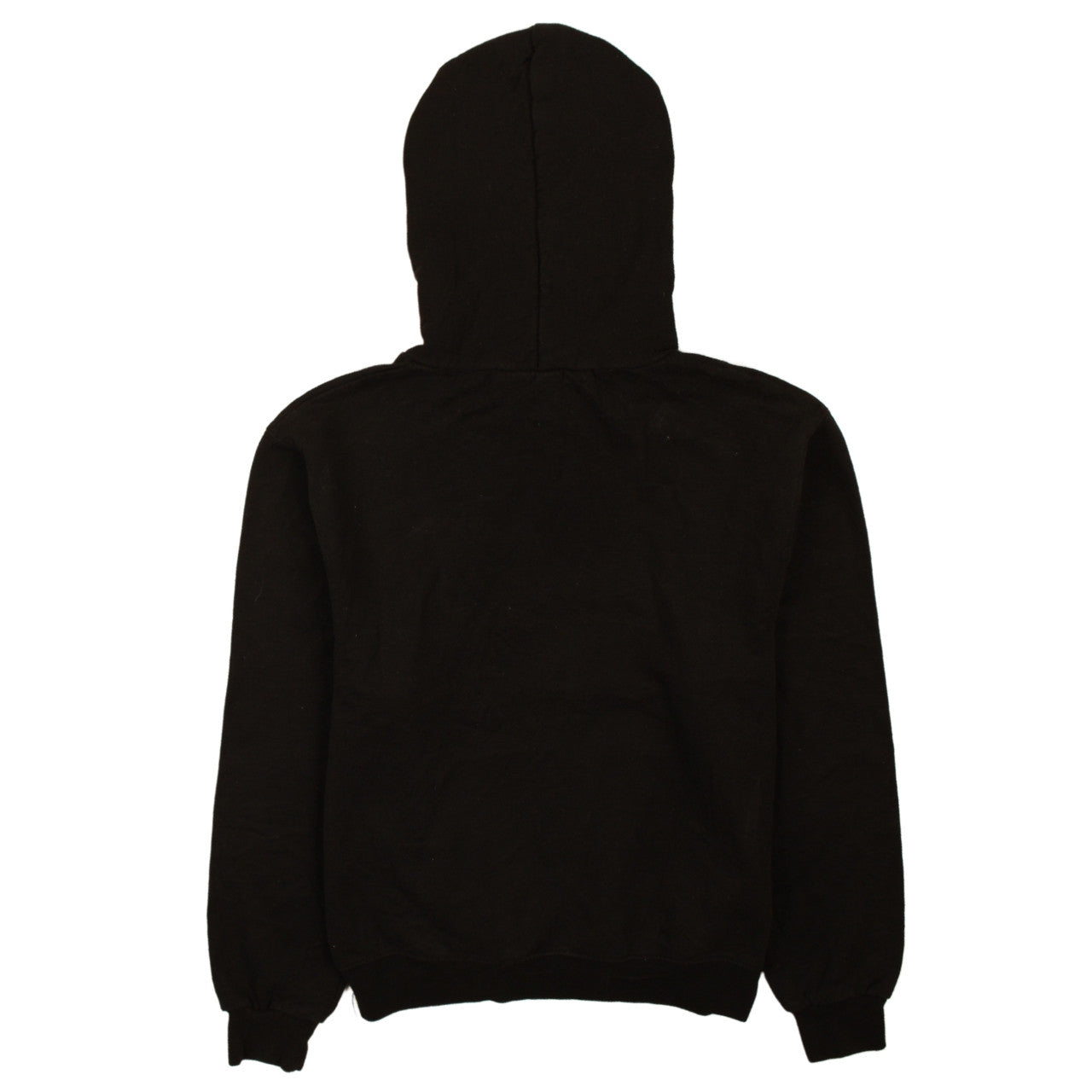 Champion Men's Black Pullover Hoodie S Sports Logo Fleece