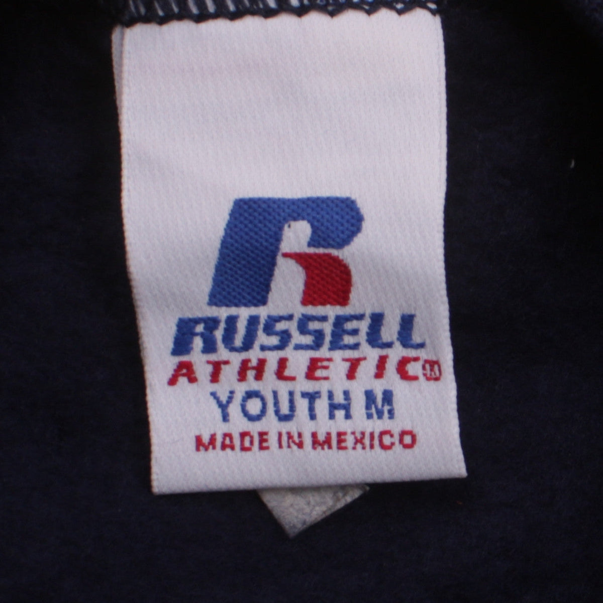 Russell Athletic Boys Black Medium Pullover Crew Neck Sweatshirt