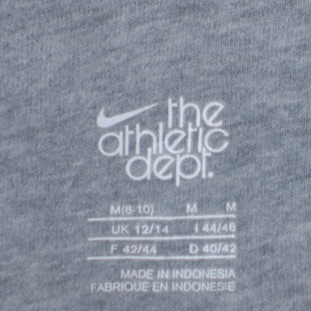Nike Womens Pink Athletic Dept Pullover Hoodie Size 12/14 Cotton Blend