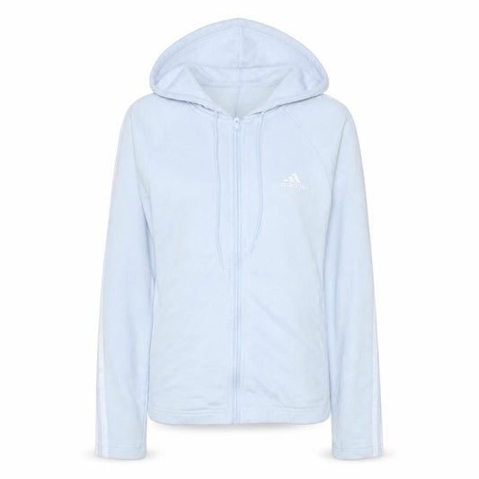 Adidas Women’s White Full Zip Hoodie Small Athletic Casual