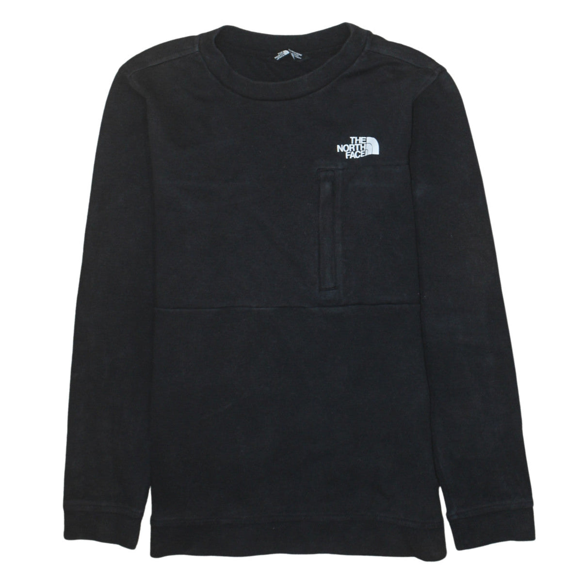 The North Face Boys Black Crew Neck Pullover Sweatshirt 12-13 Years