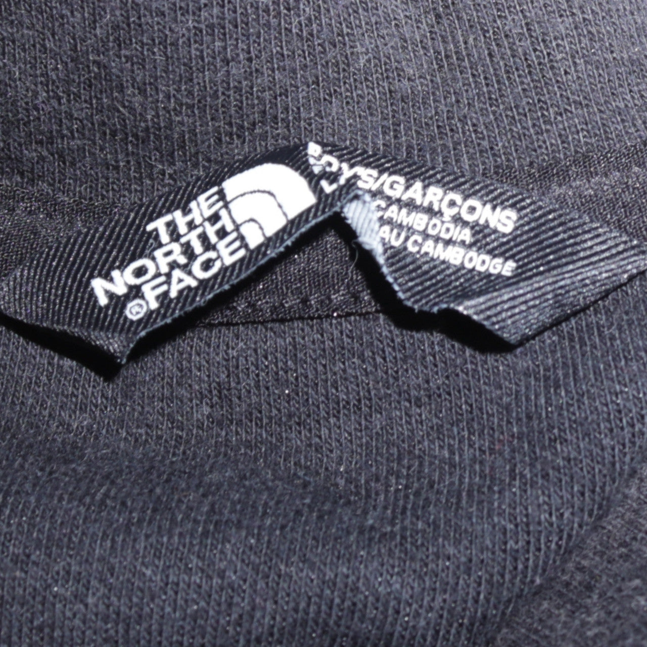 The North Face Boys Black Crew Neck Pullover Sweatshirt 12-13 Years
