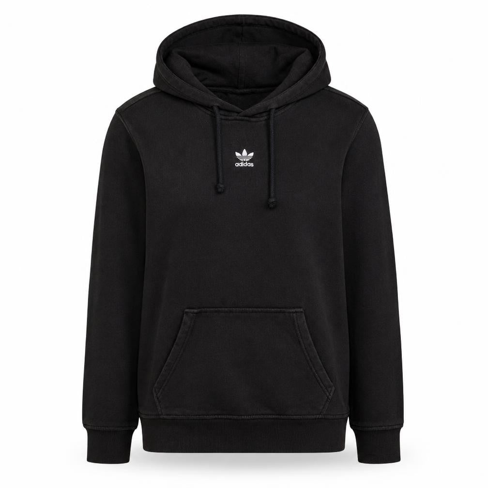 Adidas Women Black Pullover Hoodie UK 6 XS Hooded Sweatshirt