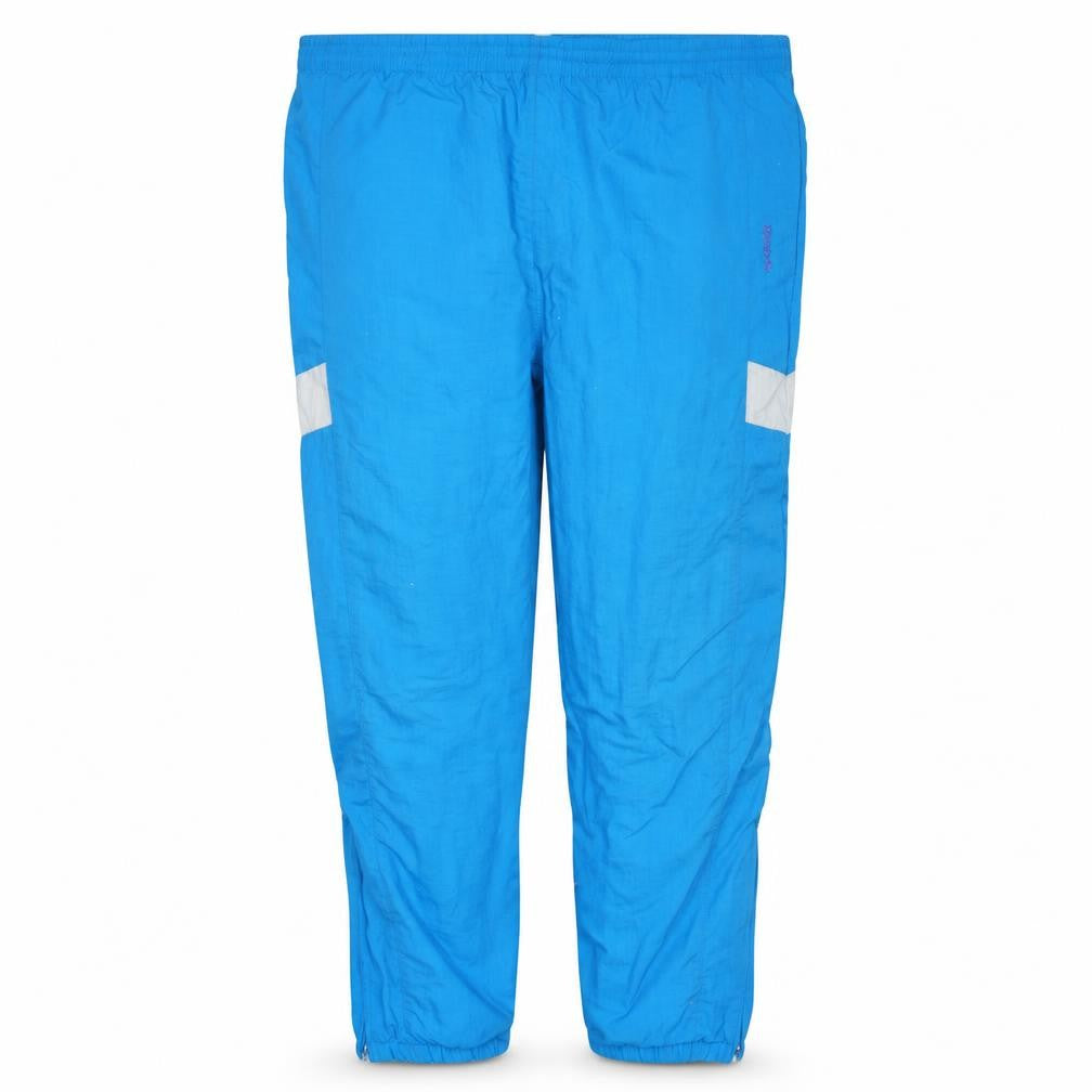 Reebok Men's Blue L Track Pants Lightweight Reflective Activewear