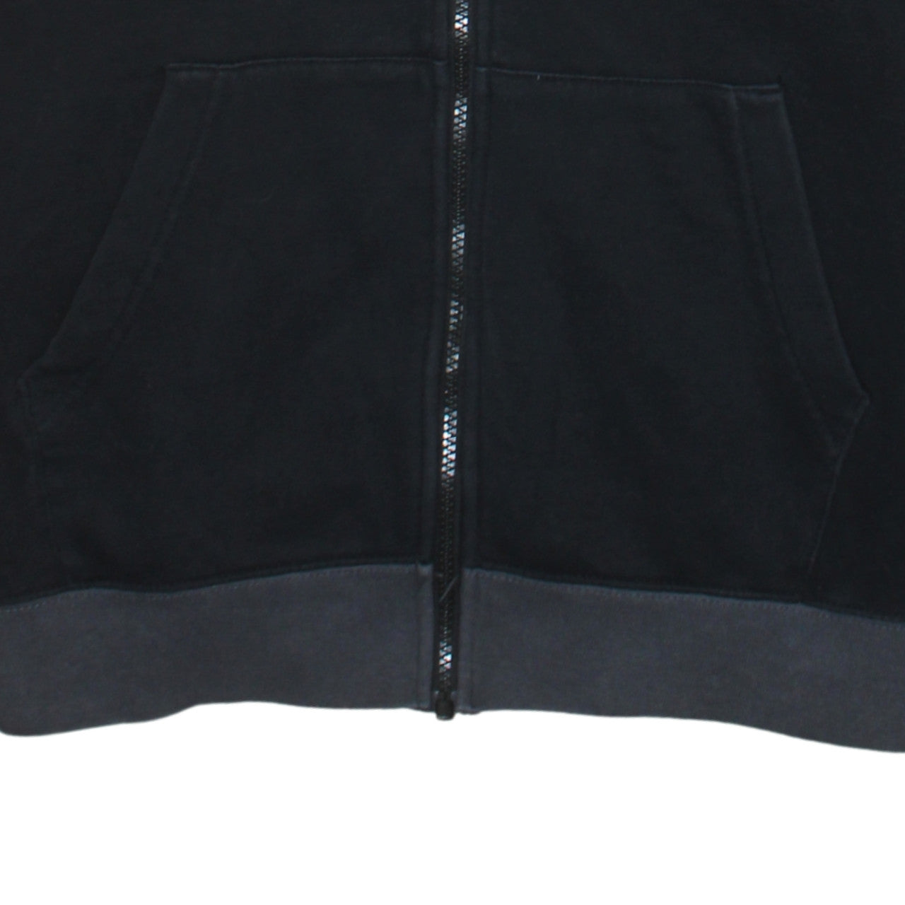 Nike Mens Black Full Zip Hoodie Medium Sportswear Fleece