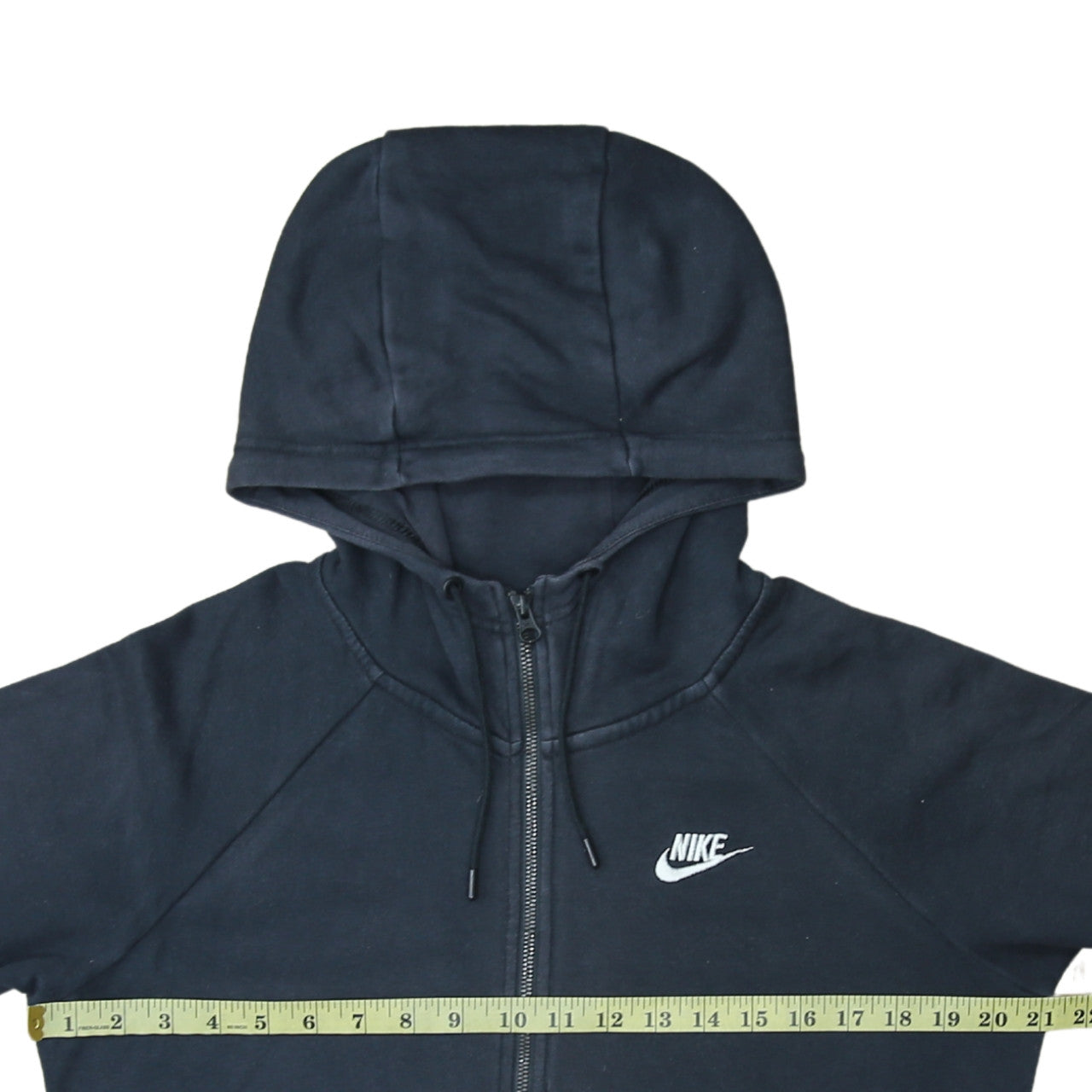 Nike Men's Black Full Zip Hoodie Small Fleece Sportswear