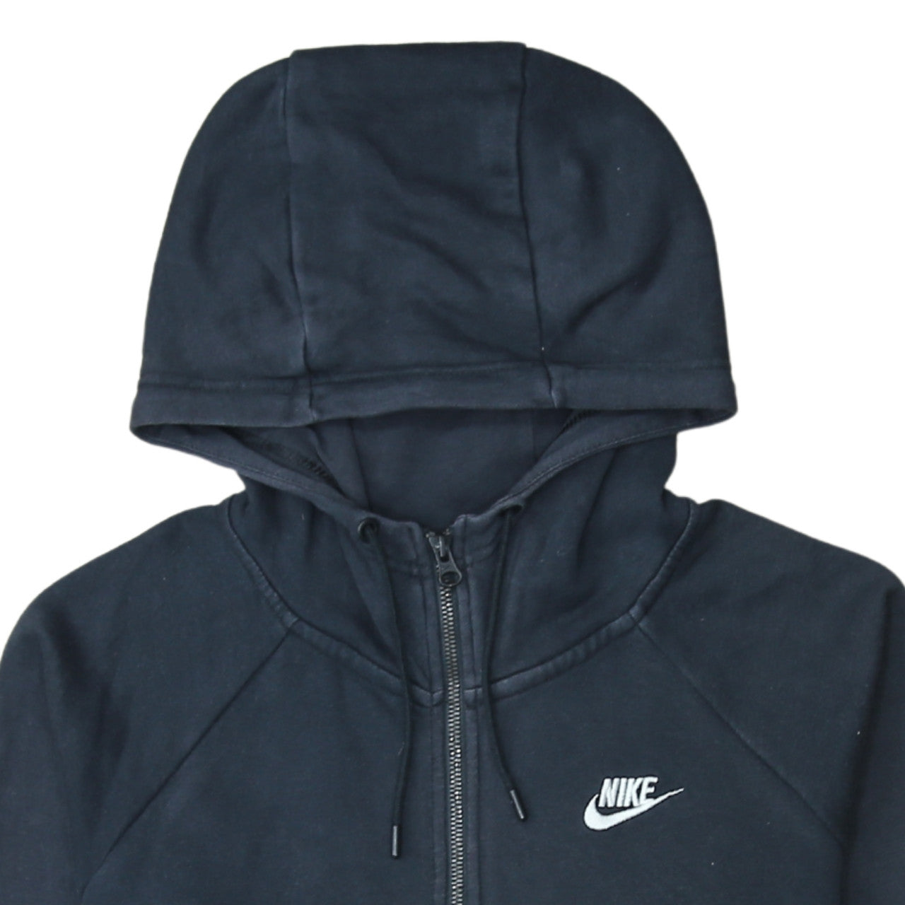 Nike Men's Black Full Zip Hoodie Small Fleece Sportswear