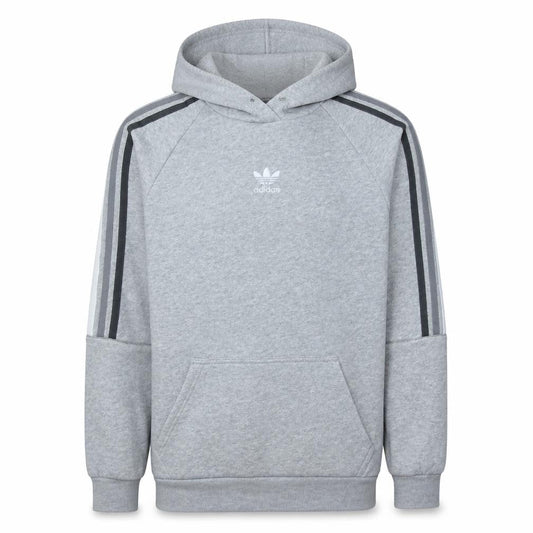 Adidas Mens Grey Pullover Hoodie Small Regular Fit Fleece