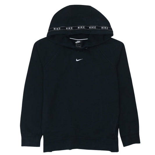 Nike Men's Black Pullover Hoodie S Regular Fit Fleece Sportswear