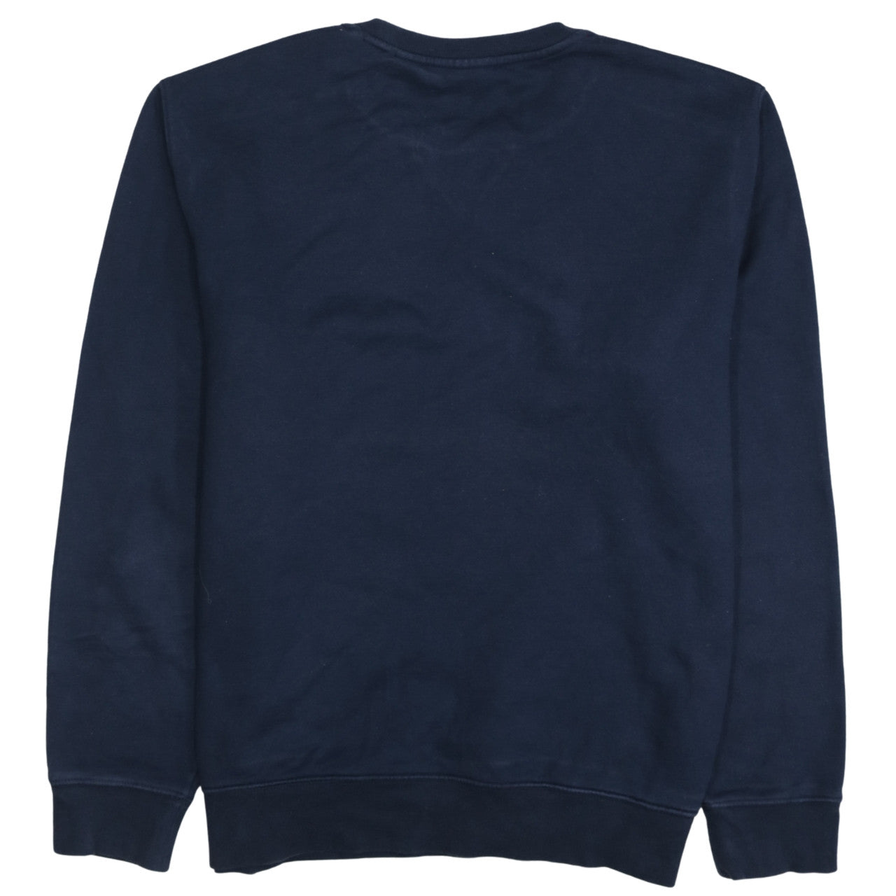 Timberland Men's Blue Logo Crew Neck Pullover Sweatshirt L