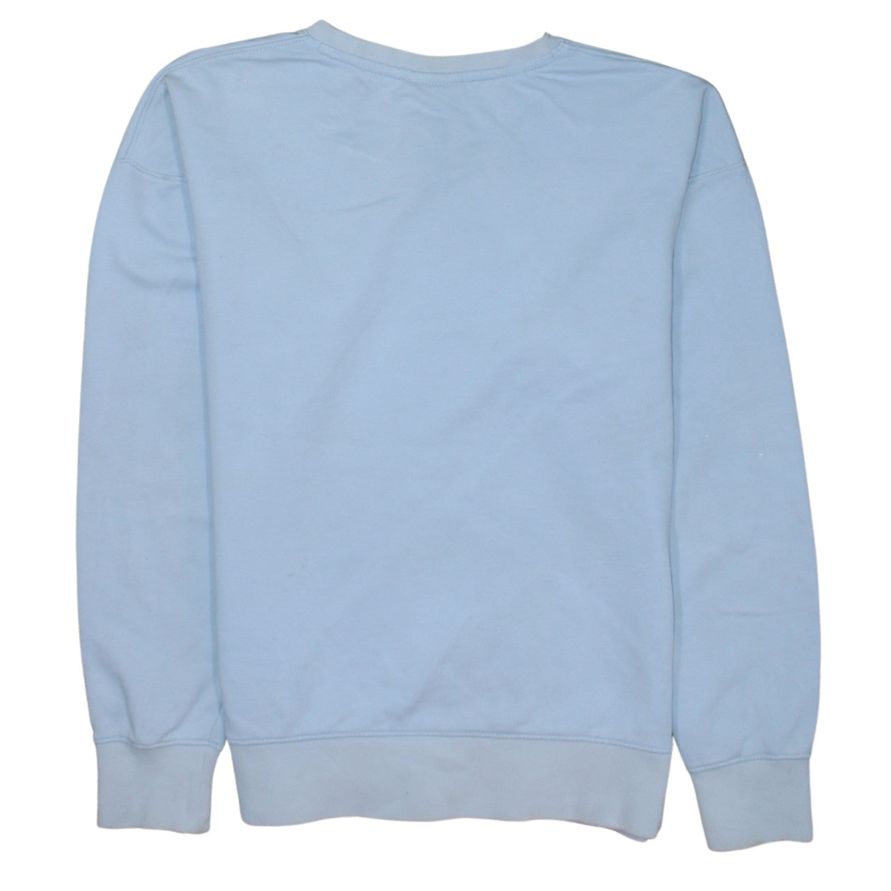 Nike Womens Light Blue Crew Neck Pullover Sweatshirt XS