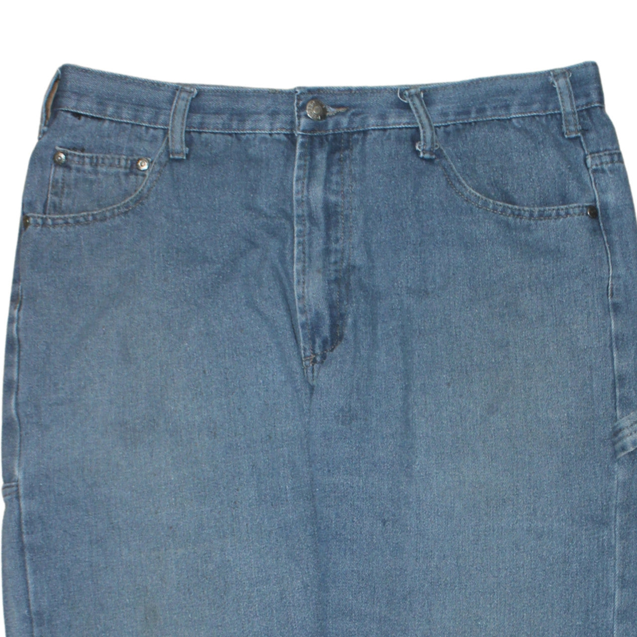 Field & Drest Men Blue Medium 33x32 Regular Straight Denim Jeans