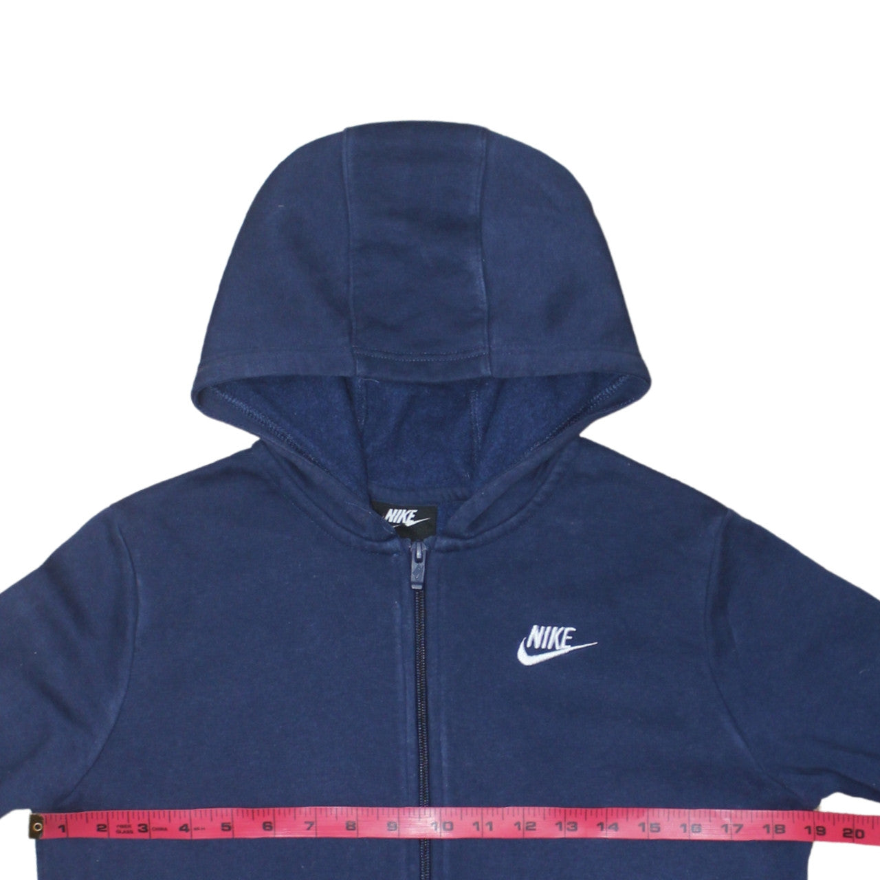 Nike Boys Blue Full Zip Hoodie Sweatshirt XL 158-170cm Standard Fit