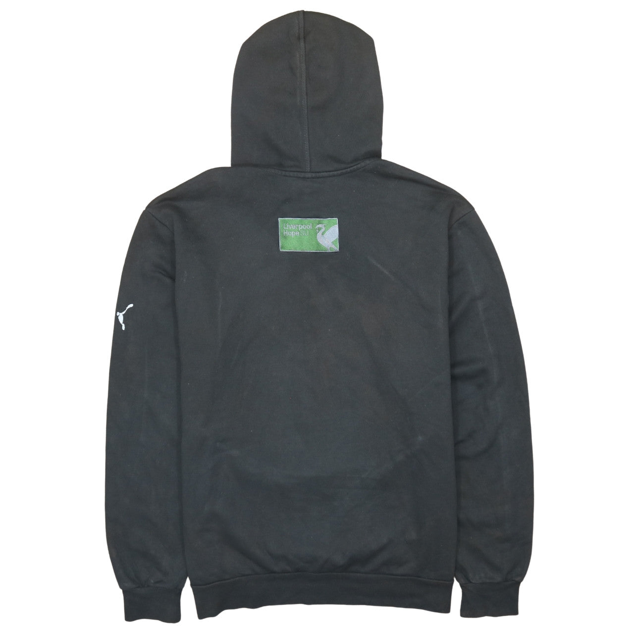 Puma Men's Black XL Pullover Hoodie Liverpool Hope University Graphic