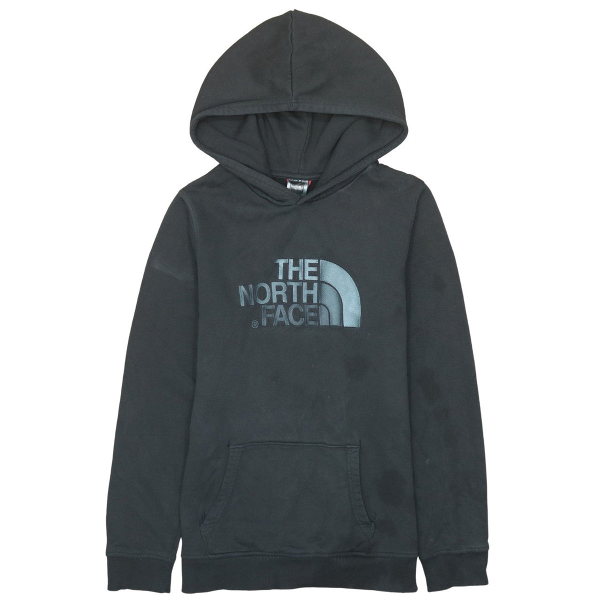 The North Face Boys Black XL Pullover Hoodie Fleece Logo Sweatshirt