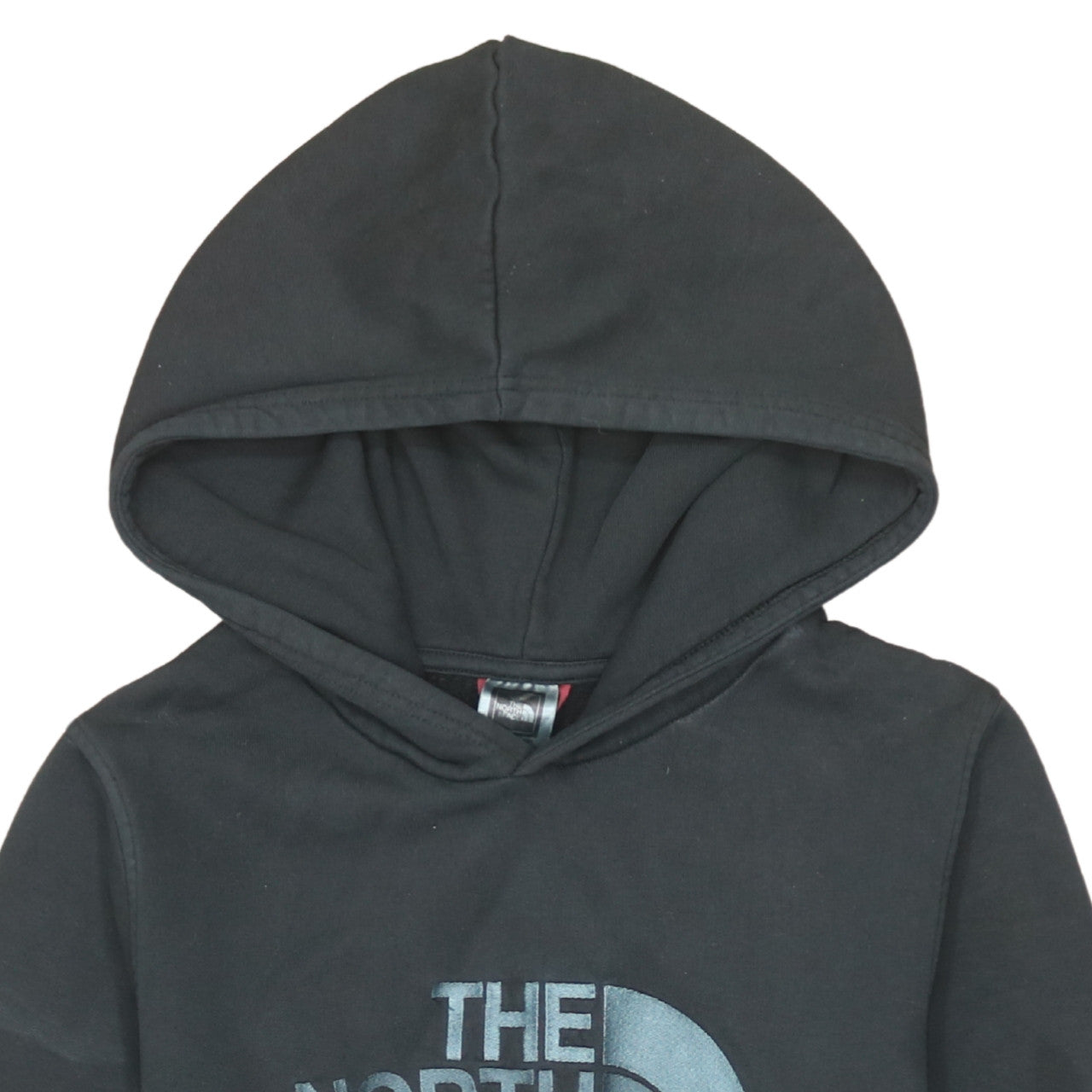 The North Face Boys Black XL Pullover Hoodie Fleece Logo Sweatshirt