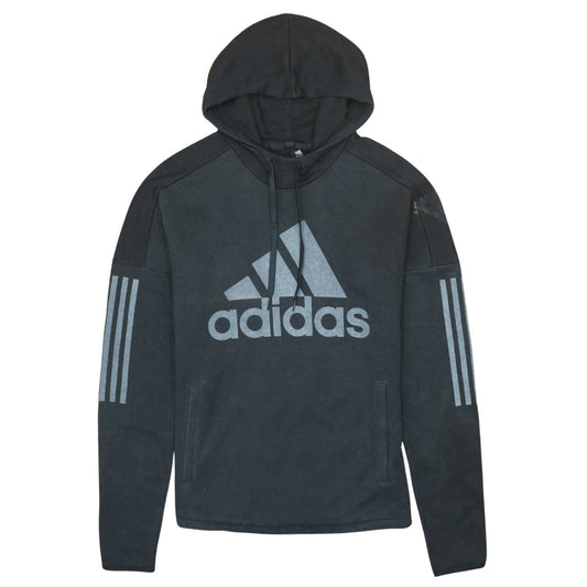 Adidas Men's Black Pullover Hoodie Small Logo Sportswear