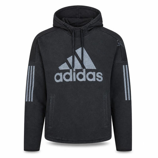 Adidas Men's Black Pullover Hoodie Small Logo Sportswear