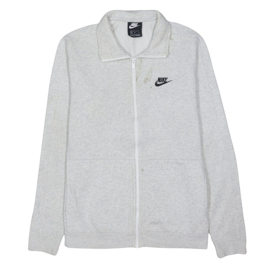 Nike Men's Grey Full Zip Track Jacket Size M Regular Fit