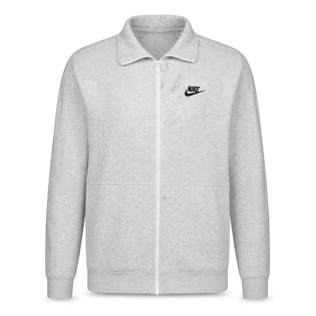 Nike Men's Grey Full Zip Track Jacket Size M Regular Fit