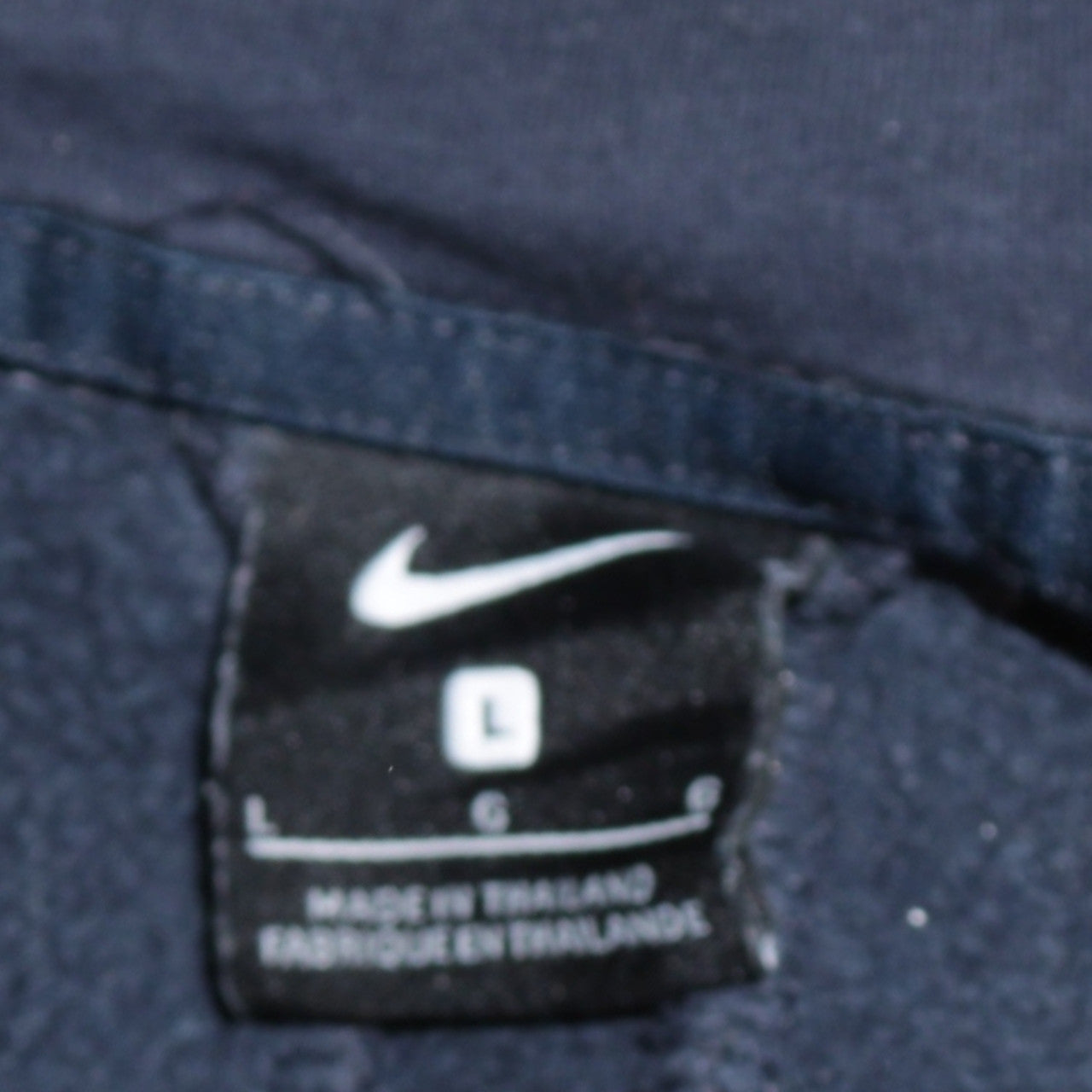 Nike Men’s Black FC Barcelona Pullover Hoodie Size L Football Sportswear