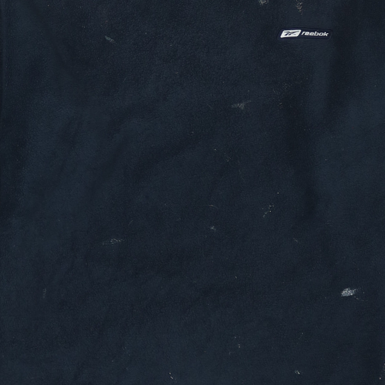 Reebok Mens Blue Fleece V-Neck Pullover Sweatshirt Size L