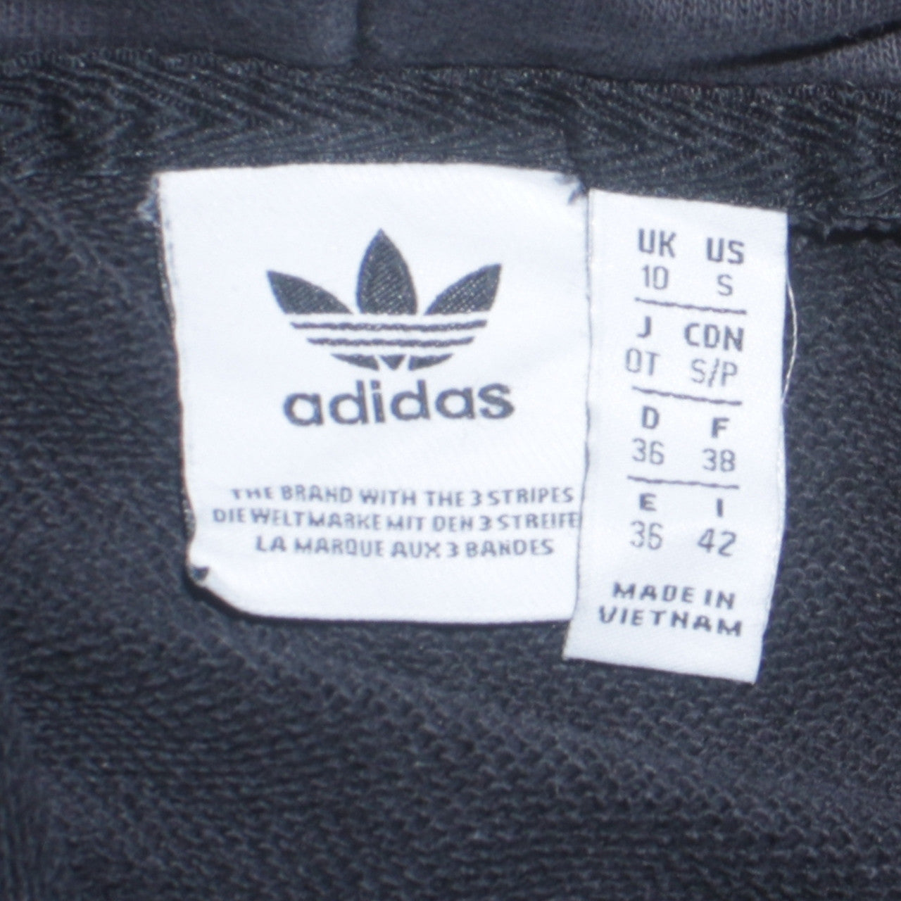 Adidas Women's Black & Teal Hoodie Size 10 Raglan Sleeve Pullover