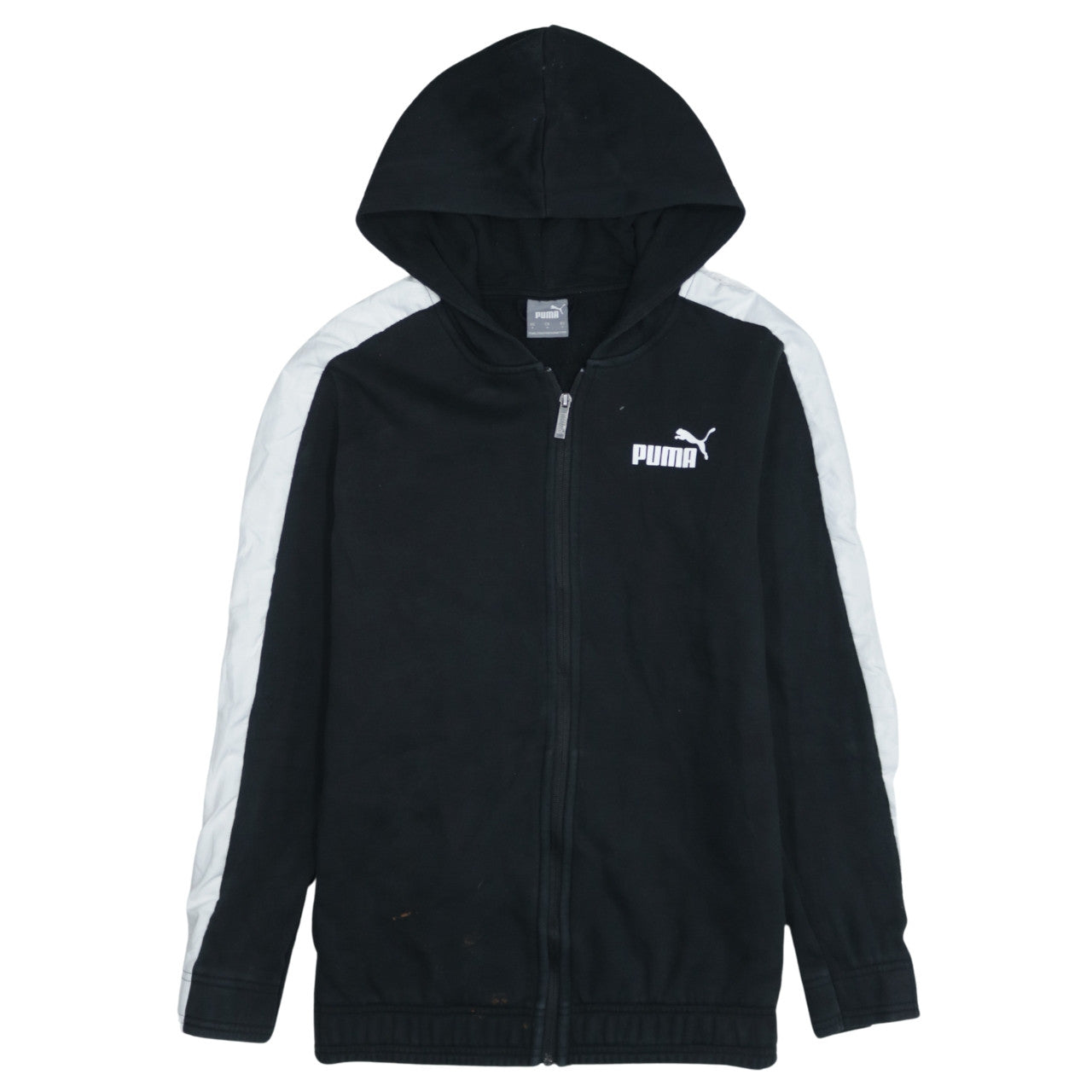 Puma Men's Black Full Zip Hoodie Size S Sportswear
