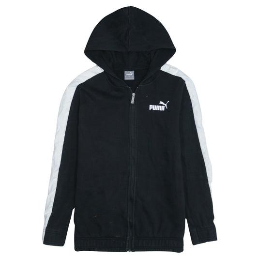 Puma Men's Black Full Zip Hoodie Size S Sportswear