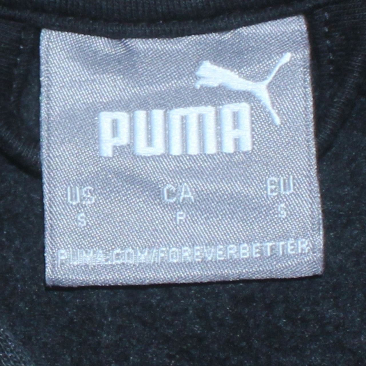 Puma Men's Black Full Zip Hoodie Size S Sportswear