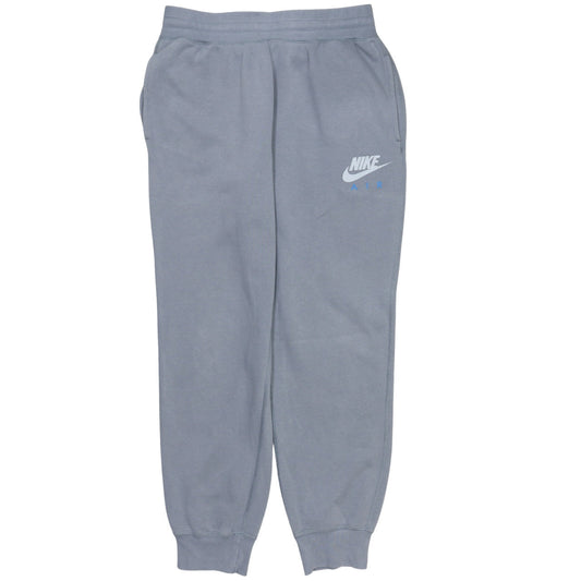 Nike Air Men's Grey Jogger Sweatpants M Regular Fit Fleece