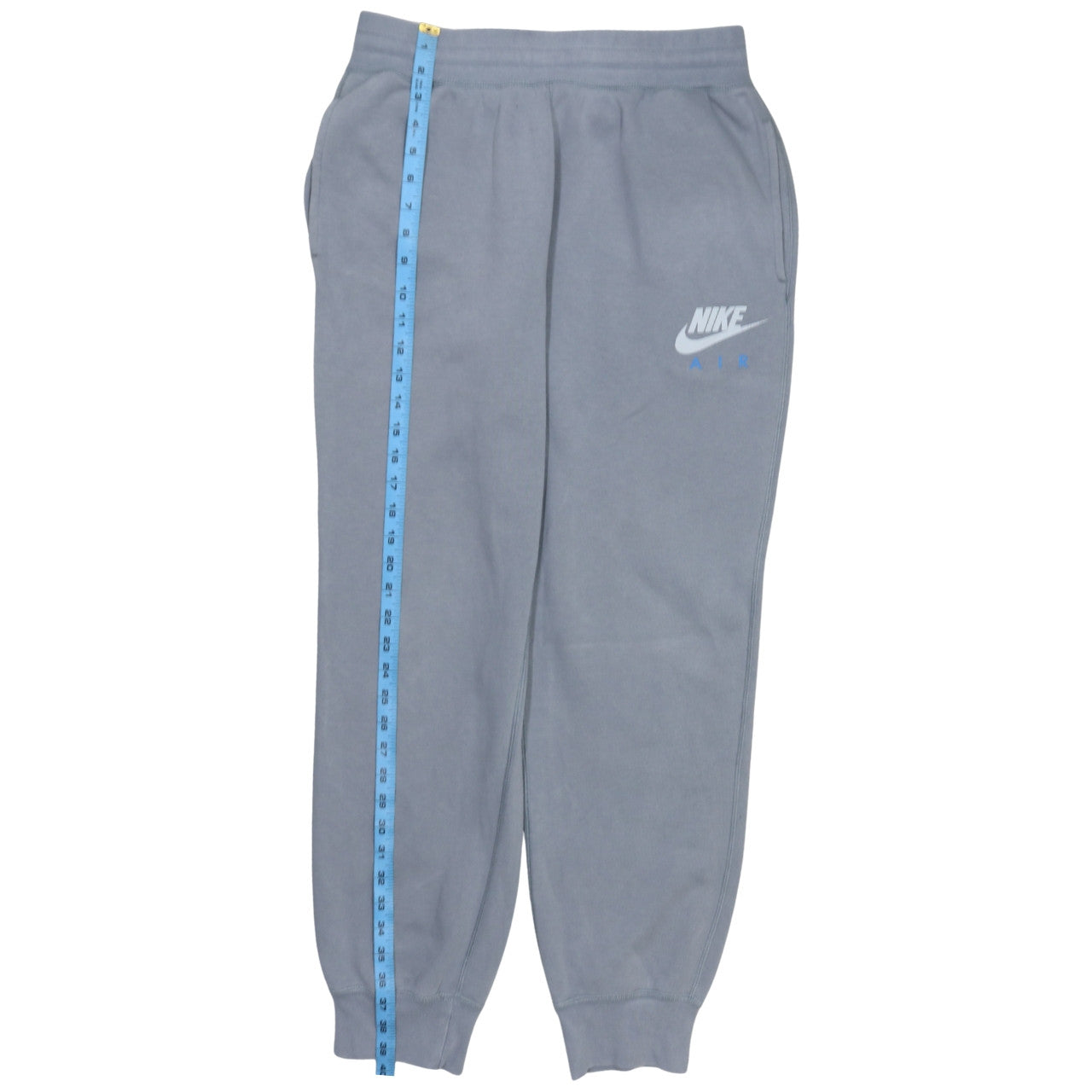 Nike Air Men's Grey Jogger Sweatpants M Regular Fit Fleece