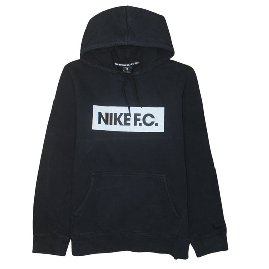 Nike F.C. Men's Black Pullover Hoodie M Graphic Sports Sweatshirt