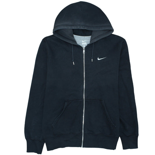 Nike Men's Black XL Full Zip Fleece Hoodie Sweatshirt