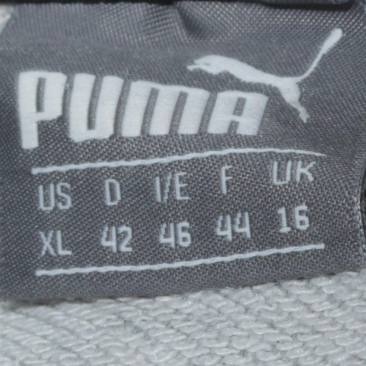 Puma Women Grey Logo Pullover Hoodie Size 16 XL Casual Sportswear
