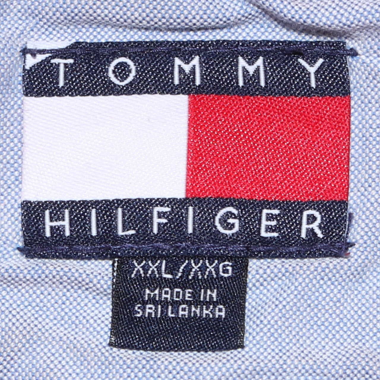Tommy Hilfiger Mens Red 2XL Pullover Hoodie with Logo and Drawstring