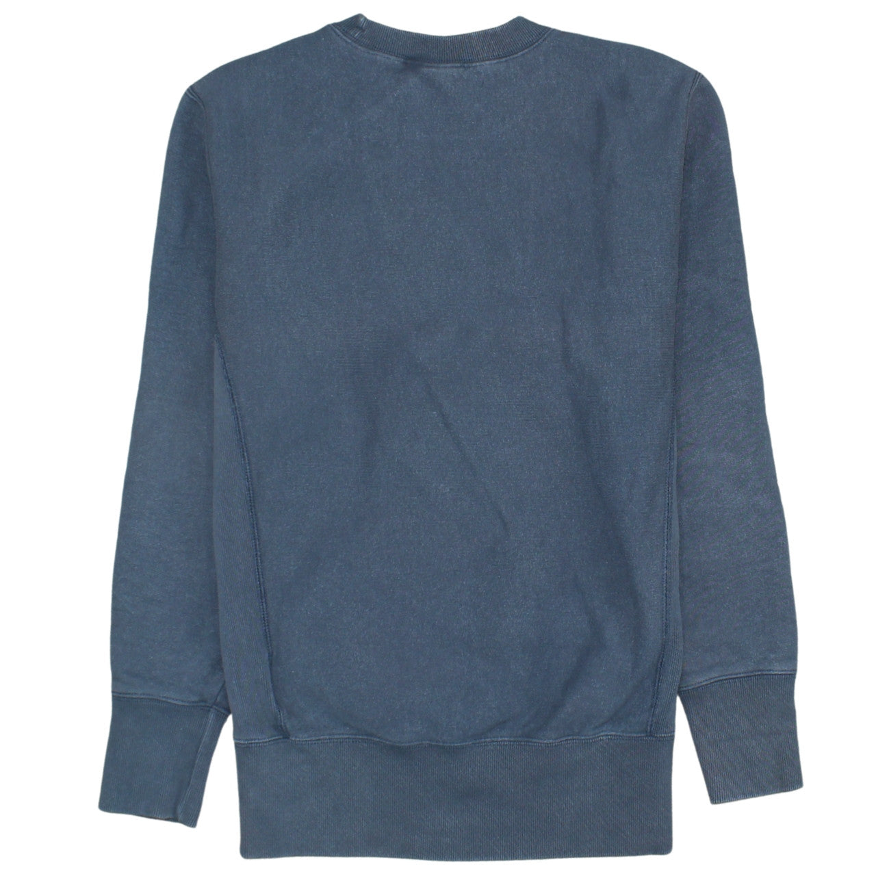 Champion Men's Blue Reverse Weave Sweatshirt Small Classic Crew Neck