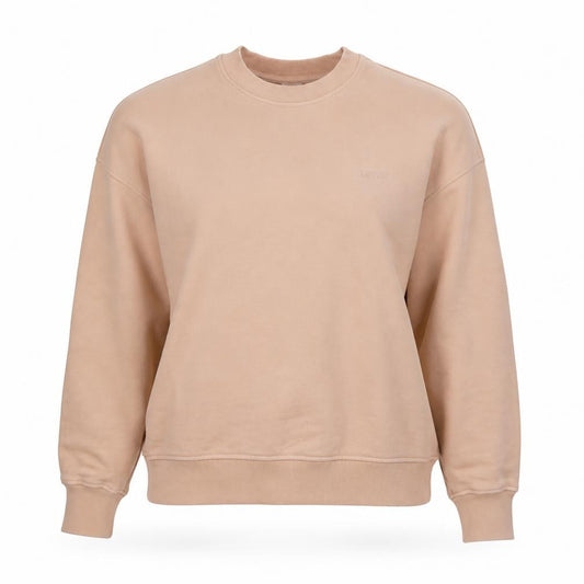 Levi's Womens Beige Crew Neck Pullover Sweatshirt Size L