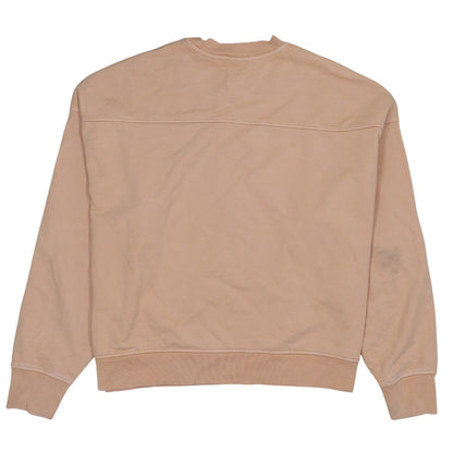 Levi's Womens Beige Crew Neck Pullover Sweatshirt Size L