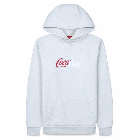 Primark Coca-Cola Women Grey Hoodie Small Pullover Hooded Sweatshirt