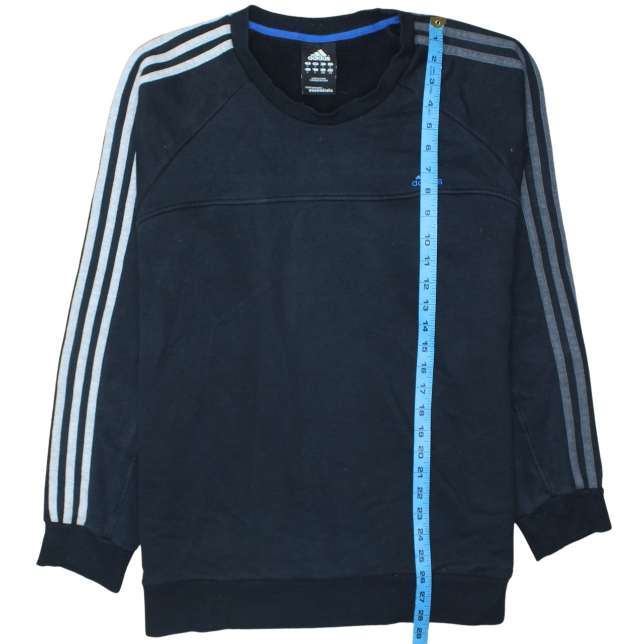 Adidas Men's Black L Pullover Crew Neck Sports Sweatshirt