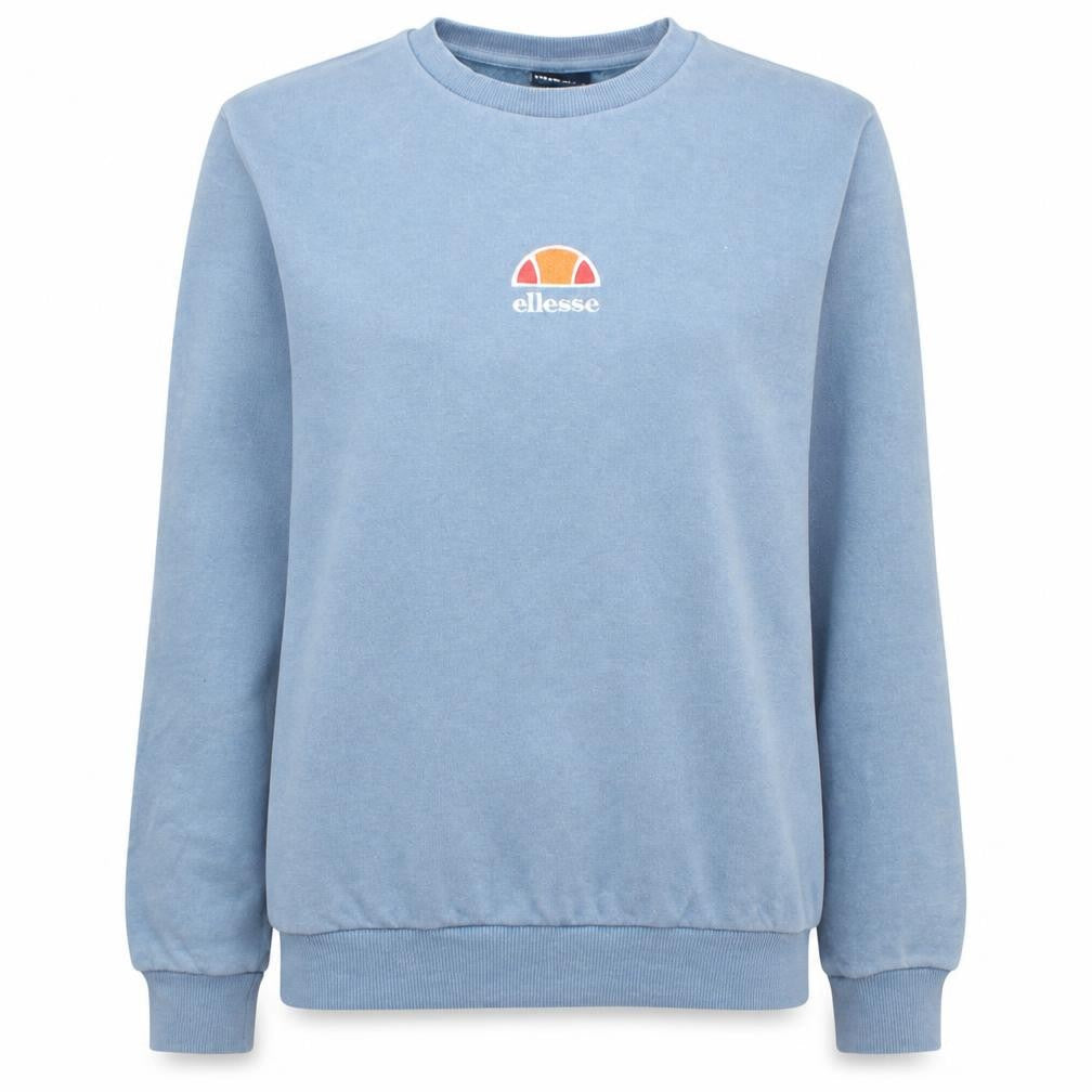 Ellesse Women's Blue Crew Neck Pullover Sweatshirt Size 10