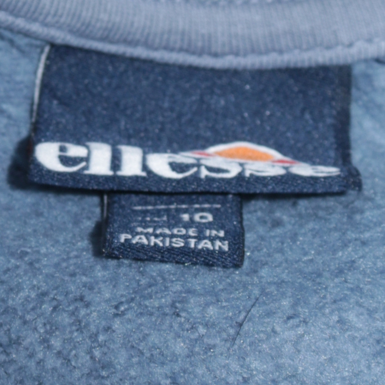 Ellesse Women's Blue Crew Neck Pullover Sweatshirt Size 10