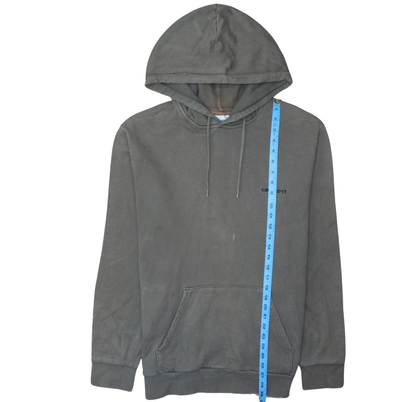 Carhartt Men's Grey Pullover Hoodie Size M Regular Fit