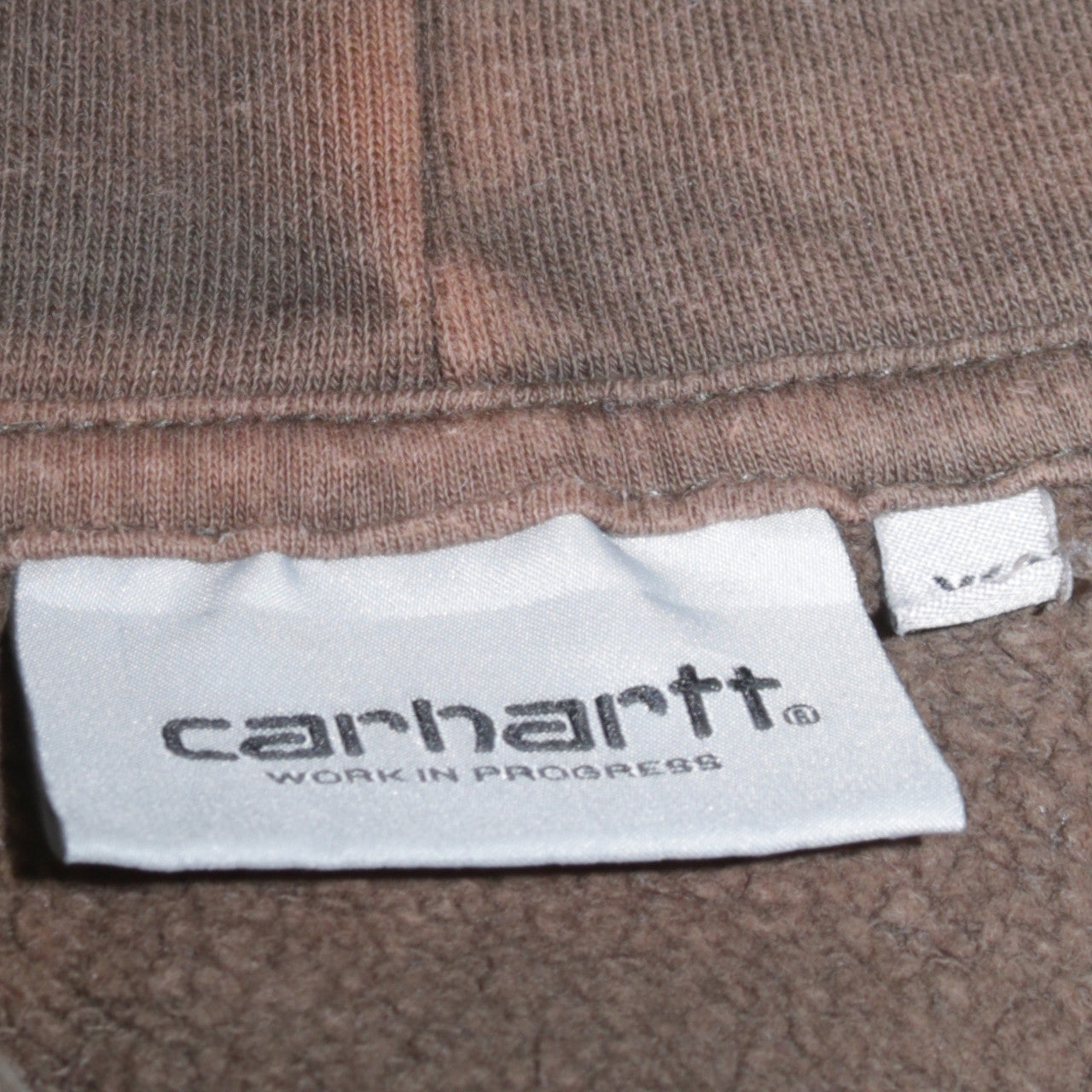 Carhartt Men's Grey Pullover Hoodie Size M Regular Fit